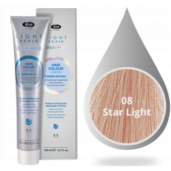 LISAP LIGHT SCALE - Tonery Light Scale 08 STAR LIGHT - różówo-perłowy